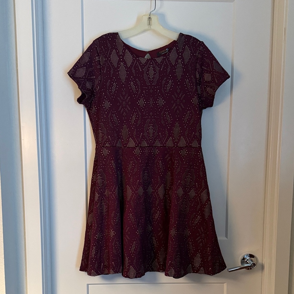 Elegant Purple Dress